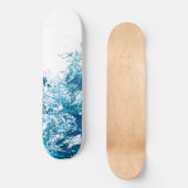 Blauwe golf Skateboard (Voorkant)