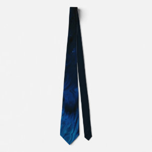 Blauwe golf stropdas