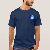 Blauwe golflengte van Surf T-shirt (Voorkant)