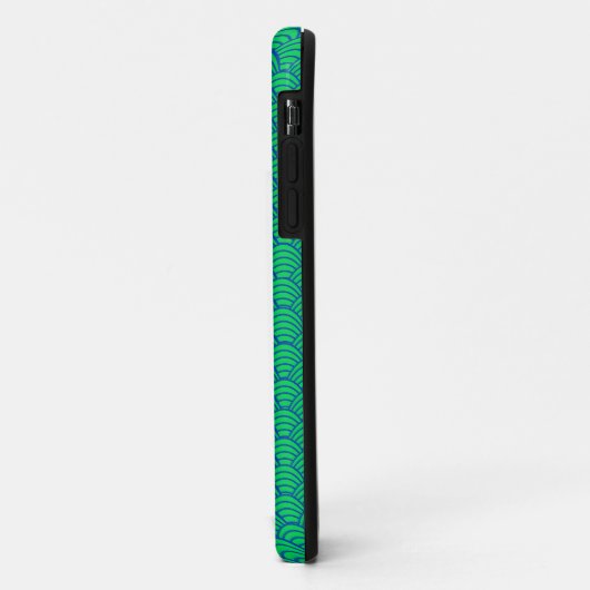Blauwe golven Case-Mate iPhone case (Achterkant/links)