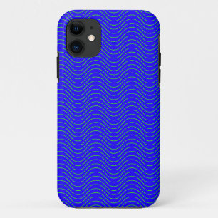Blauwe golven hoesje