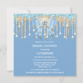 Blauwe goudzedenboog met ruitvormer kaart (Voorkant)