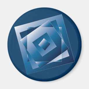 blauwe gradiënt 1 magneet