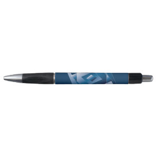 blauwe gradiënt 1 pen