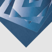 blauwe gradiënt 1 tissuepapier (Detail)