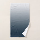 Blauwe gradiënt bad handdoek (Handdoek)