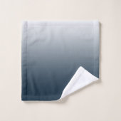 Blauwe gradiënt bad handdoek (Wasdoekje)