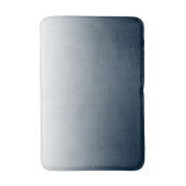 Blauwe gradiënt badmat (Voorkant Verticaal)