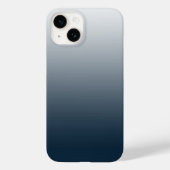 Blauwe gradiënt Case-Mate iPhone case (Achterkant)