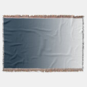 Blauwe gradiënt deken (Voorkant)