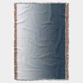 Blauwe gradiënt deken (Voorkant Verticaal)