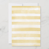 Blauwe gradiënt & goudbladeren Eerste Heilige Comm Kaart (Achterkant)