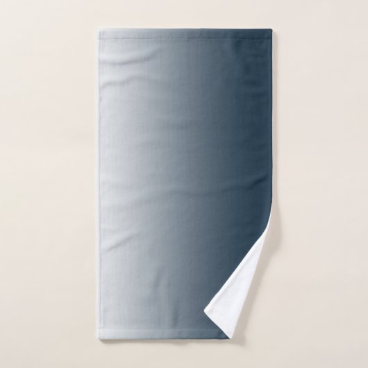 Blauwe gradiënt handdoek (Handdoek)