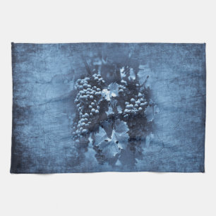  Blauwe Grafiek Plaster Theedoek