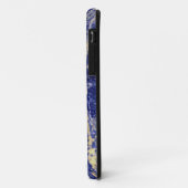 Blauwe graniet, blauwe marmer, blauwe steen Case-Mate iPhone case (Achterkant/links)
