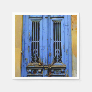 Blauwe griekse luiers. servet