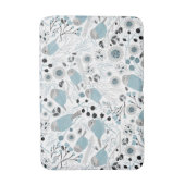 Blauwe grijs badmat (Voorkant Verticaal)