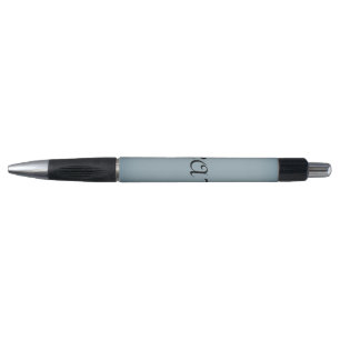 Blauwe grijs pen
