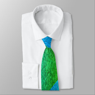 BLAUWE GROENE CUTE STROPDAS