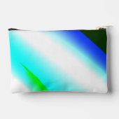 Blauwe groene regenboog abstracte textuurkunst t etui (Achterkant)