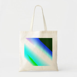 Blauwe groene regenboog abstracte textuurkunst t tote bag