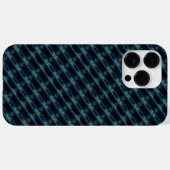 Blauwe groene regenboogsterren, artdeco-patroon Case-Mate iPhone case (Achterkant (horizontaal))
