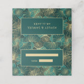 Blauwe groene reuzenbladeren (Buitenkant ongevouwen)