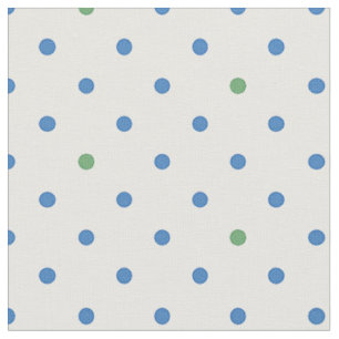 Blauwe, groene stippen stof