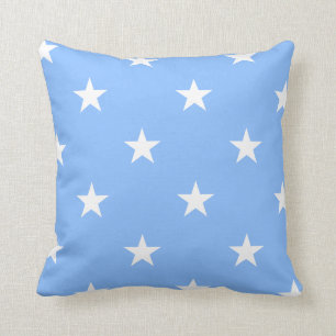 Blauwe grote staren kussen