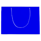 Blauwe grote tas large cadeautasje (Voorkant)