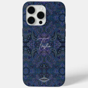 Blauwe Gypsy Design Mobiele Telefoon Case