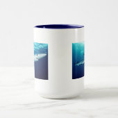 Blauwe haai mok (Midden)