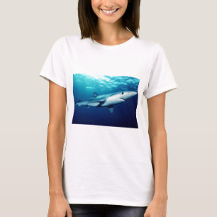 Blauwe haai t-shirt