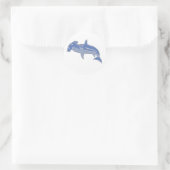 Blauwe Hammerhead stickers (Tas)
