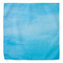 Blauwe handmatige Waterverf