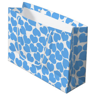 Blauwe Harten Groot Cadeauzakje