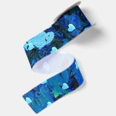 Blauwe harten lint (Achterkant)