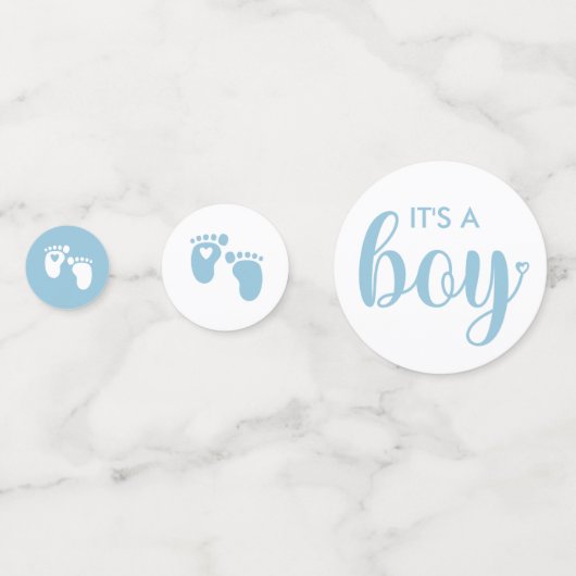 Blauwe hartenvoeten Het is een paddestoel Confetti (Voorkanten)