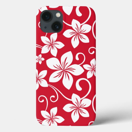 BLAUWE HAWAI (ROOD) Case-Mate iPhone CASE (Achterkant)