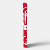 BLAUWE HAWAI (ROOD) Case-Mate iPhone CASE (Achterkant / Links)