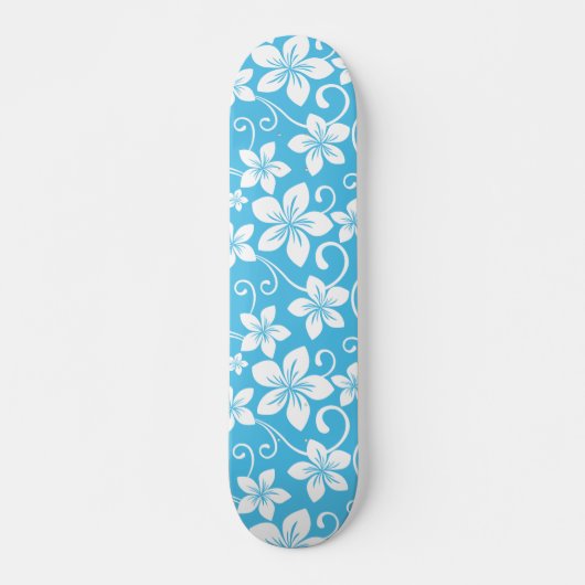 BLAUWE HAWAII (BLAUW) SKATEBOARD (Voorkant)