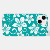 BLAUWE HAWAII (BLAUWGROEN) Case-Mate iPhone CASE (Achterkant (horizontaal))