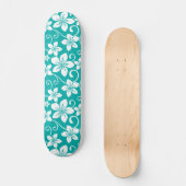 BLAUWE HAWAII (BLAUWGROEN) SKATEBOARD (Voorkant)