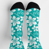 BLAUWE HAWAII (BLAUWGROEN) SOKKEN (Top)