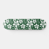 BLAUWE HAWAII (BOSGROENEN) SKATEBOARD (Horizontaal)