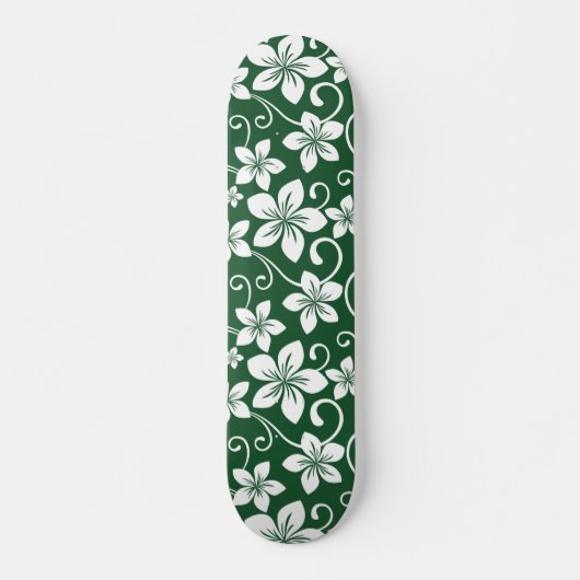 BLAUWE HAWAII (BOSGROENEN) SKATEBOARD (Voorkant)