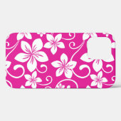 BLAUWE HAWAII (HOT PINK) Case-Mate iPhone CASE (Achterkant (horizontaal))