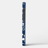 BLAUWE HAWAII (NAVY) Case-Mate iPhone CASE (Achterkant / Links)
