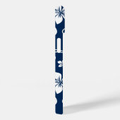 BLAUWE HAWAII (NAVY) Case-Mate iPhone CASE (Achterkant / Rechts)