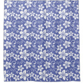 BLAUWE HAWAII (PERIWINKEL) DOUCHEGORDIJN (Voorkant)